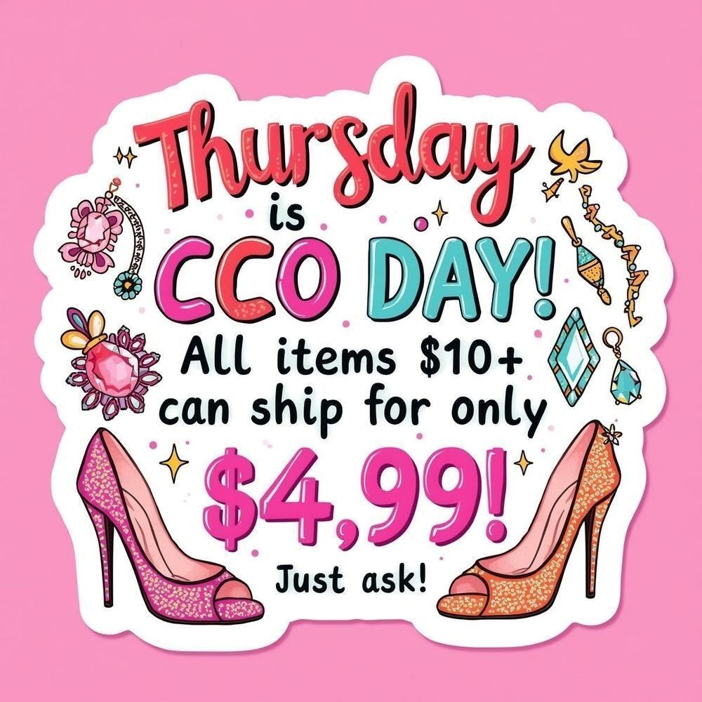 Thursday Is CCO Day